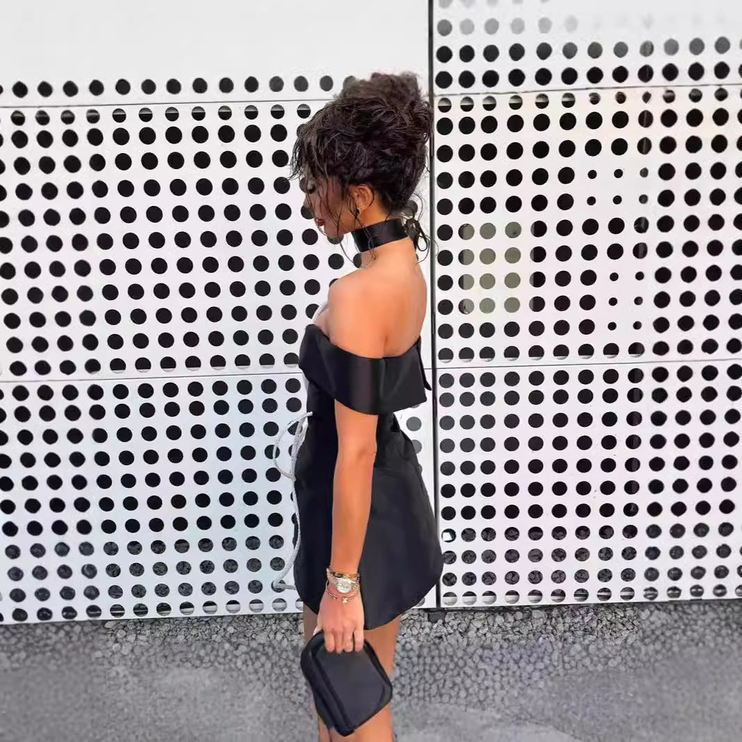 Summer Slimming Floral Tube Top Bandage One Piece Dress Sexy Short Bandage Dress Women Bella Mia